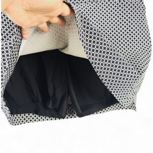 SC & Co Womens XL Skort Geometric Black White Golf Tennis Athletic Shorts